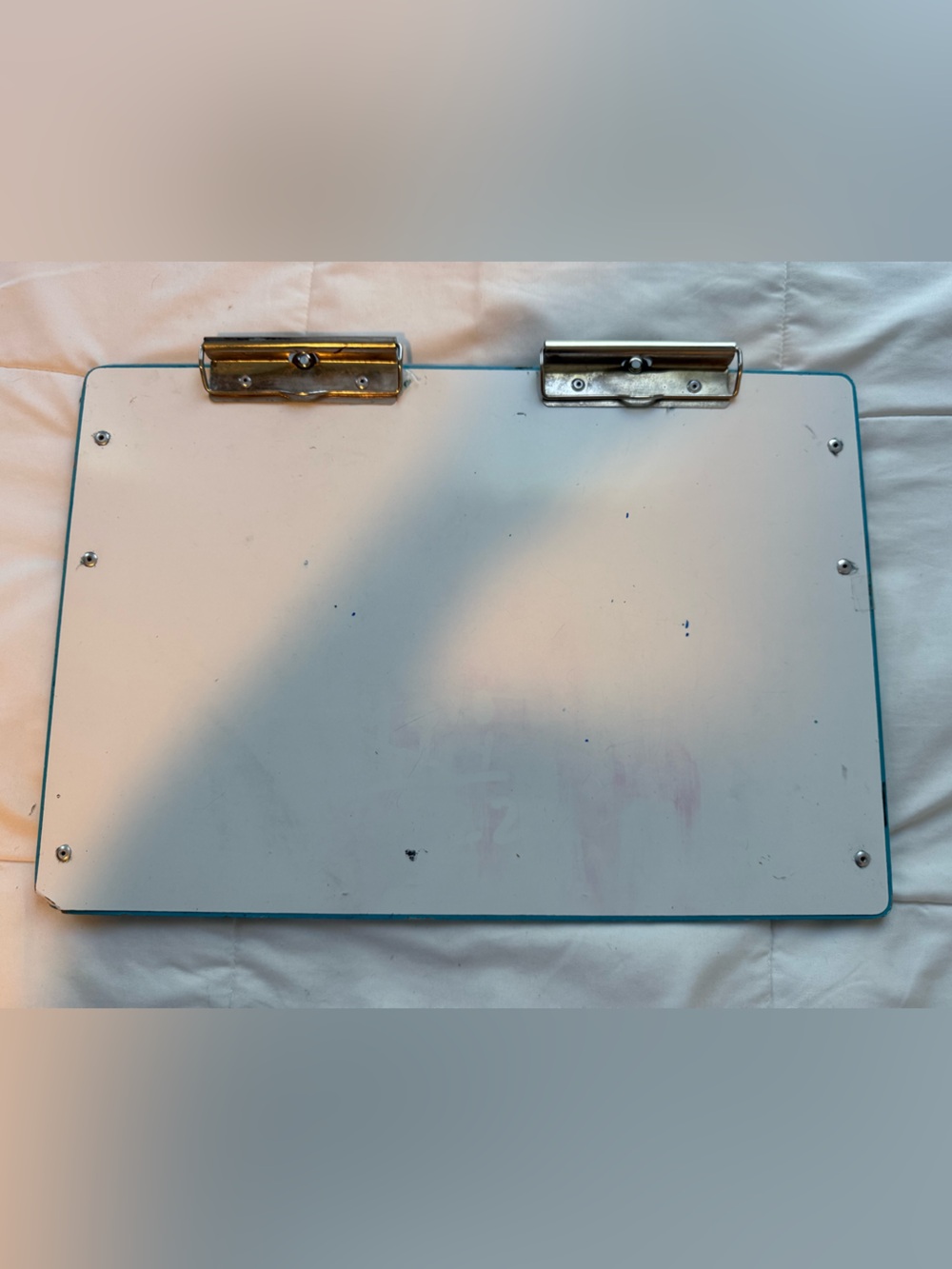 Visual Edge Slant Board for vision impaired